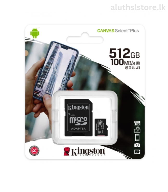 Kingston Canvas Select Plus Micro SD Card 512GB