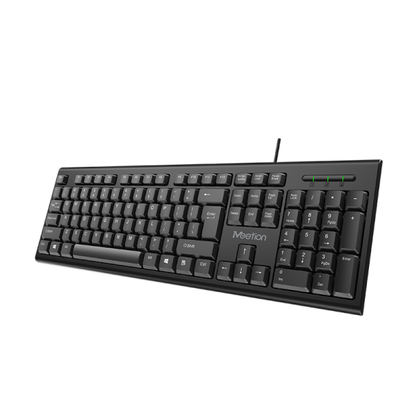 Meetion K100 USB Keybaord side
