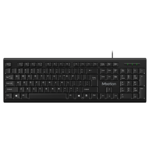 Meetion K100 USB Standard Corded Keyboard