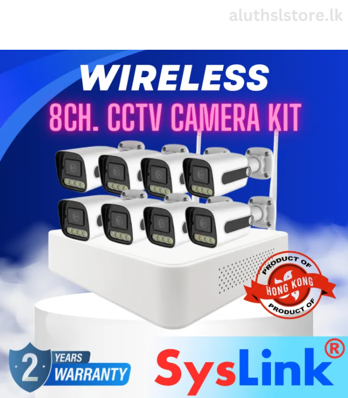 Fully Wireless DIY CCTV camera kit ( 8Ch )