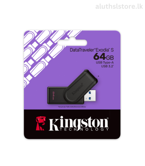 Kingston DataTraveler Exodia S USB Flash Drive 64GB