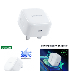 UGREEN 20W Type-C PD Fast Charging Adapter – CD137 - 60451