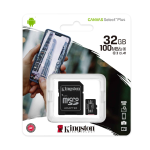 Kingston CANVAS SELECT PLUS microSD 32GB