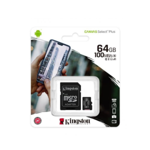 Kingston CANVAS SELECT PLUS microSD 64GB