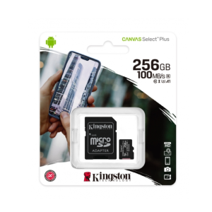 Kingston CANVAS SELECT PLUS microSD 256GB